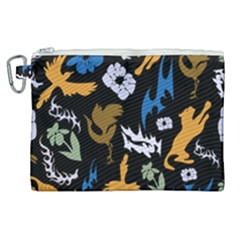 Pattern Design Seamless Texture Canvas Cosmetic Bag (xl)