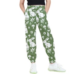 Easter Bunny Pattern Kids  Joggers by Valentinaart