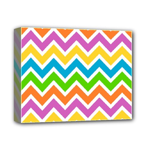 Chevron Pattern Design Texture Deluxe Canvas 14  X 11  (stretched)
