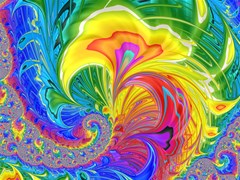 fractal bright exploding brilliant