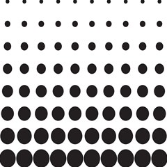 halftone pattern dot modern retro texture circle
