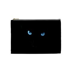 Black Cat Cosmetic Bag (medium) by cutepetshop