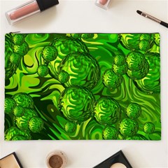 Green Balls  Cosmetic Bag (xxl) by Siebenhuehner