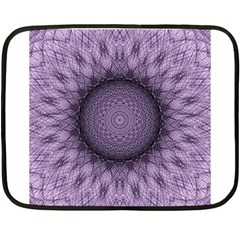 Mandala Mini Fleece Blanket (two Sided) by Siebenhuehner
