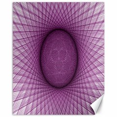 Spirograph Canvas 11  X 14  (unframed) by Siebenhuehner