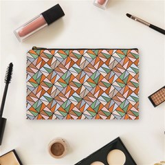 Allover Graphic Brown Cosmetic Bag (medium) by ImpressiveMoments