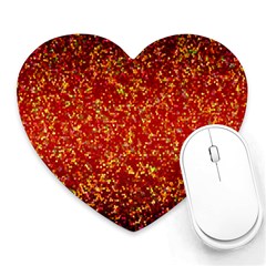 Glitter 3 Mouse Pad (heart)