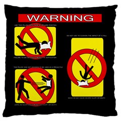 Pillow Hazzards Large Cushion Case (two Sided) 