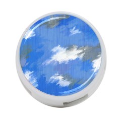 Abstract Clouds 4-port Usb Hub (two Sides) by StuffOrSomething