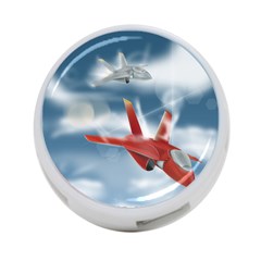 America Jet Fighter Air Force 4-port Usb Hub (two Sides) by NickGreenaway