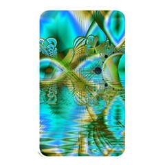 Crystal Gold Peacock, Abstract Mystical Lake Memory Card Reader (rectangular) by DianeClancy