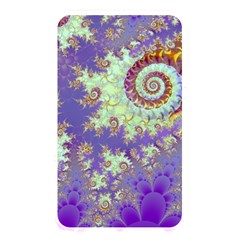 Sea Shell Spiral, Abstract Violet Cyan Stars Memory Card Reader (rectangular) by DianeClancy