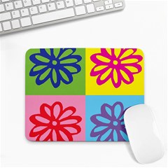 Flower Small Mouse Pad (rectangle) by Siebenhuehner