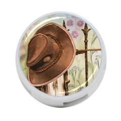Hat On The Fence 4-port Usb Hub (one Side) by TonyaButcher