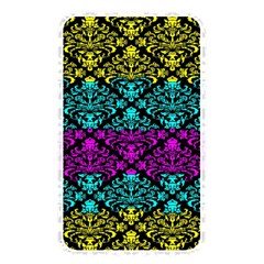 Cmyk Damask Flourish Pattern Memory Card Reader (rectangular) by DDesigns