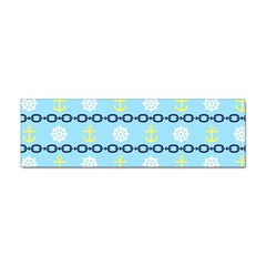 Anchors & Boat Wheels Bumper Sticker by StuffOrSomething