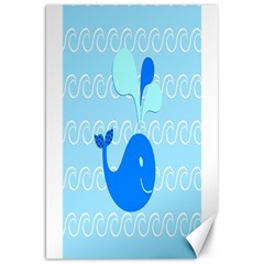 Playing In The Waves Canvas 20  X 30  (unframed) by StuffOrSomething