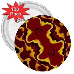 Tribal Summer Nightsdreams Pattern 3  Button (100 Pack) by dflcprints