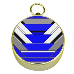 Pattern Gold Compass by Siebenhuehner