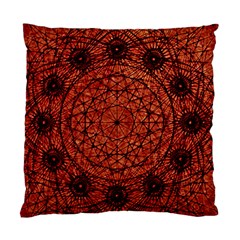 Grunge Style Geometric Mandala Cushion Case (two Sided)  by dflcprints