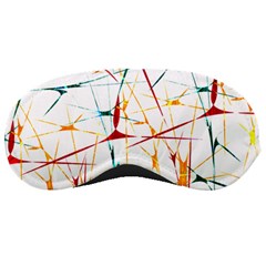Colorful Splatter Print Sleeping Mask by dflcprints