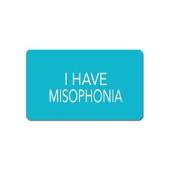 Misophonia Awareness Magnet (name Card) by MisophoniaAwareness