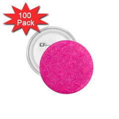 Abstract Stars In Hot Pink 1 75  Button (100 Pack)