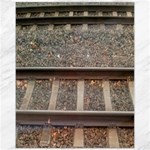 Railway Track Train Canvas 11  x 14  (Unframed) 10.95 x13.48  Canvas - 1