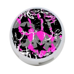 Pink Scene Kid 4-port Usb Hub (one Side) by ArtistRoseanneJones