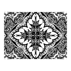 Doodle Cross  Double Sided Flano Blanket (mini) by KirstenStar