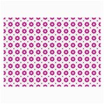 Cute Pretty Elegant Pattern Large Glasses Cloth (2-Side) Back