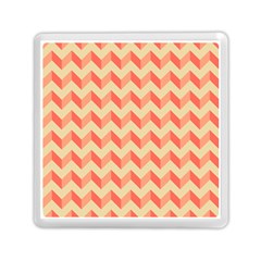 Modern Retro Chevron Patchwork Pattern Memory Card Reader (square)  by GardenOfOphir