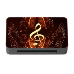 Decorative Cllef With Floral Elements Memory Card Reader With Cf by FantasyWorld7