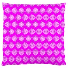 Abstract Knot Geometric Tile Pattern Standard Flano Cushion Cases (two Sides)  by GardenOfOphir