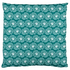 Gerbera Daisy Vector Tile Pattern Large Cushion Cases (two Sides)  by GardenOfOphir