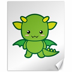 Kawaii Dragon Canvas 16  X 20   by KawaiiKawaii