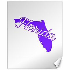 Florida Home State Pride Canvas 16  X 20   by CraftyLittleNodes