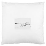When Titans Collide 5x7 Large Flano Cushion Cases (Two Sides)  Front