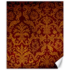 Royal Red And Gold Canvas 8  X 10  by trendistuff