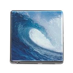 Ocean Wave 2 Memory Card Reader (square) by trendistuff