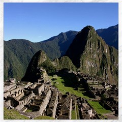 Machu Picchu Canvas 12  X 12   by trendistuff