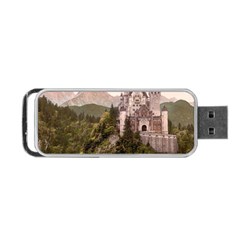 Neuschwanstein Castle Portable Usb Flash (two Sides) by trendistuff