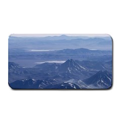 Window Plane View Of Andes Mountains Medium Bar Mats by dflcprints