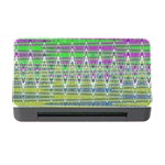 Colorful Zigzag Pattern Memory Card Reader with CF Front