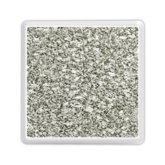 Black And White Abstract Texture Memory Card Reader (square)  by dflcprints