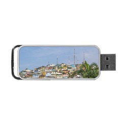 Cerro Santa Ana Guayaquil Ecuador Portable Usb Flash (two Sides) by dflcprints