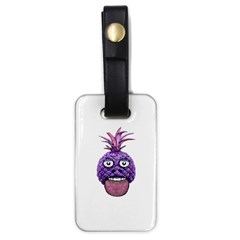 Funny Fruit Face Head Character Luggage Tags (one Side)  by dflcprints
