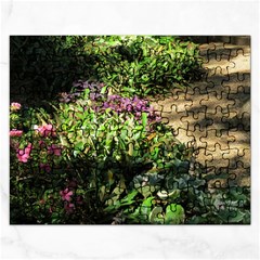 Shadowed Ground Cover Rectangular Jigsaw Puzzl by ArtsFolly