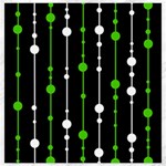 Green, white and black pattern Canvas 20  x 20   19 x19.27  Canvas - 1