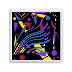 Decorative Abstract Design Memory Card Reader (square)  by Valentinaart